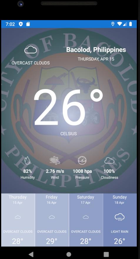 Nimbus Weather App